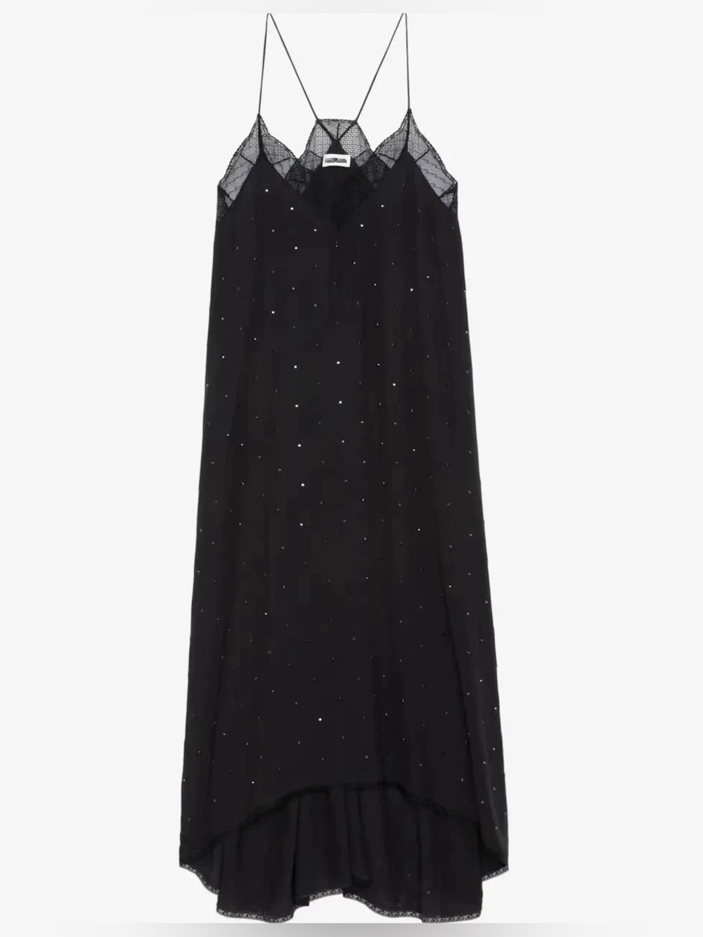 Zadig & Voltaire Risty Soft Strass Maxi Dress, XS S M L - Picture 2 of 7